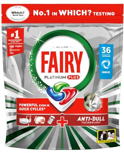 Fairy Platinum Plus Auto Dishwasher Tablets Original 36 Pack