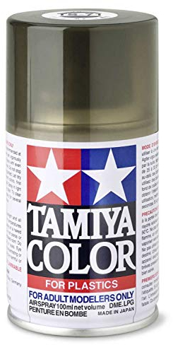 TAMIYA 85071 TS-71 Rauch Transparent glänzend 100ml - Sprühfarbe für Plastikmodellbau, Modellbau und Bastelzubehör, Sprühfarbe für den Modellbau
