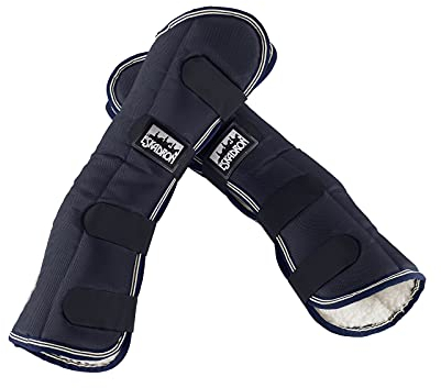 Eskadron Transportgamaschen Pro Traveller vorne, Pony | navy/weiss