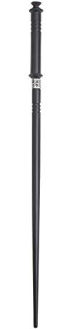 The Noble Collection - Yaxley Character Wand - 15in (39cm) Long Quality Wizarding World Wand with Name Tag - Harry Potter Film Set Movie Props Wands
