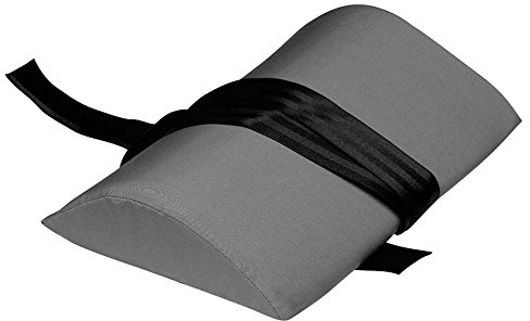 Cojín para coche con cinta de velcro, para lordosis, 37 x 23 x 7 cm
