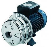 EBARA serie 2CDXM 70/10 Elettropompa monofase centrifuga bigirante in AISI 304-316