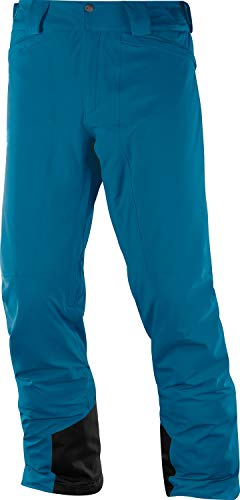 Salomon Icemania Herren-Hose, marokkanisches Blau, Größe XL/Kurze Schrittlänge