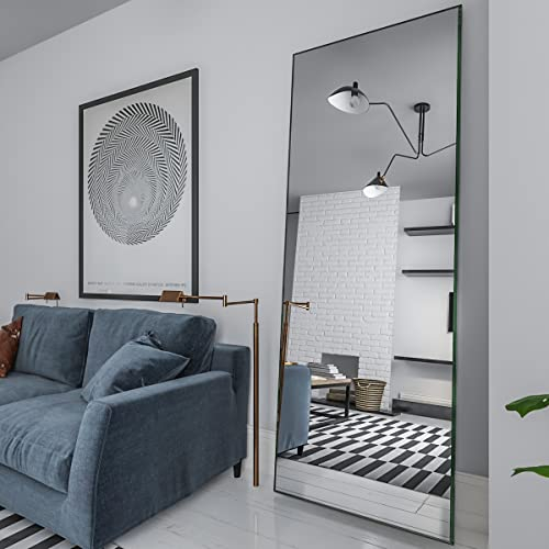 MySpiegel.de Wandspiegel Kristallspiegel Badspiegel polierte Kante in 5mm Stärke (180 x 80 cm)