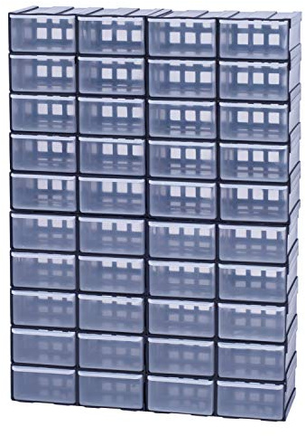 Box Kiste Sortierkasten Sortimentsbox Organizer Sortimentskasten - 40 stck