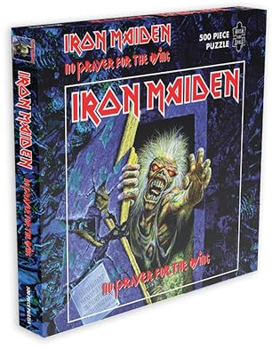 RockSaws - Iron Maiden No Prayer for The Dying (500 Piece Jigsaw Puzzle)