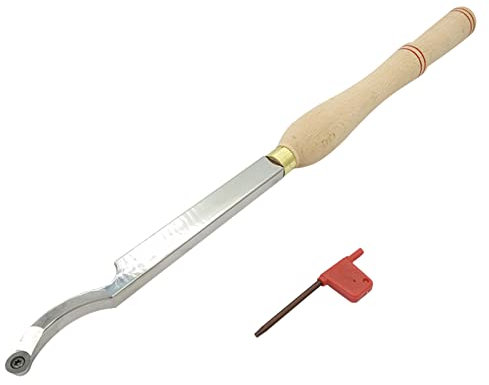 Drechseleisen Drehmeißel Holz Drehwerkzeuge Mit Hartmetall Einsatz Drechselwerkzeuge Holzgriff Holzdrehwerkzeuge Finisher-Werkzeug Für Holzarbeiten Hobbyisten Zimmermannsarbeiter,Small bend