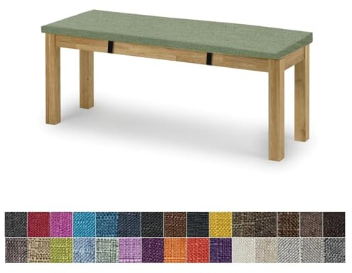 yaoumeo Bankauflage Sitzkissen,Bankkissen,100x40x5cm Gartenbank Auflage,Waschbar-Abnehmbarem,Mehrere Farbgrößen Verfügbar(Grün)