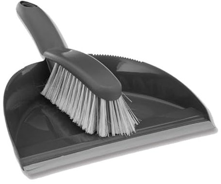 Five Simply Smart - Pelle & Balayette Plastique 32cm Gris Foncé