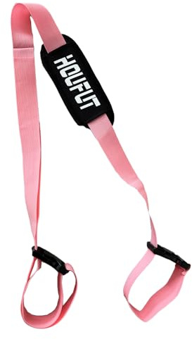 Houfut Carry Strap for Beach Chair Folding Chair, Adjustable Shoulder Strap for Camp Chair, Replacement Carry Strap for Beaches, Camping, Backpacking, Picnics Outdoor and Other Items (Pink)