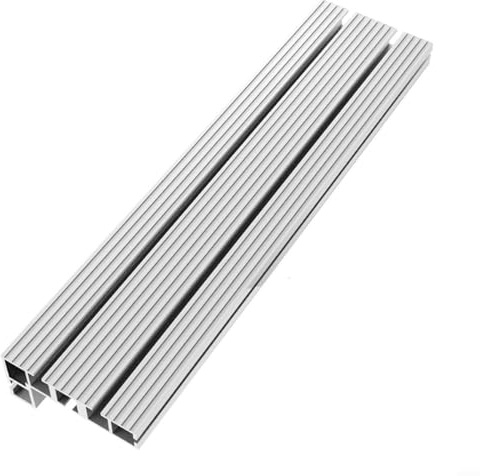 EXTRWORY Aluminium 75 Typ Gehrungsschiene T-Nut T-Schiene Backer Gleithalterungen 300–600 mm,für Holzbearbeitungsprojekte, CNC, Tischsäge, Frästisch usw(300mm)