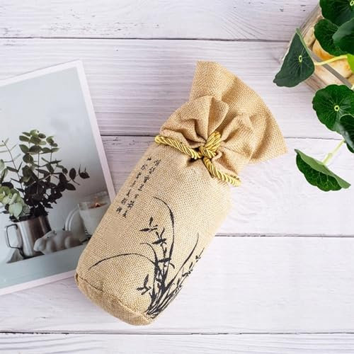 ZSSHUIHH 4PC Bolsa de Carbón Activo De Bambú para Scenic/Taliant/Talisman/Twingo/Wind/Zoe, Ambientador Natural Eficaz y Desodorante,-Beige