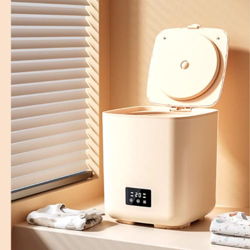 Lave-Linge Semi-Automatique, Machine À Laver À Godet Avec Minuteur & Essoreuse, Lave Linge Pour Voyages, Caravanes Et Camping-cars, Petite Laveuse 7L