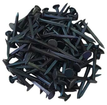 Semences Tapissier Évidées en Acier - 32mm 50/14 (8,2 mm Ø) - 250g - Petit Clou idéal pour Pose de Toile, Sanglage, Guindage des Ressorts - Haute Qualité & Fabriqué en France