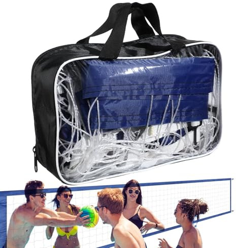 Pool-Volleyballnetz – Ersatz-Volleyballnetz für Schwimmbad, einfach zu installieren, Wasserspiel-Ersatzausrüstung für Teenager, , Männer, Jugendliche, Sportler