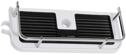 DIYEAH Organizzatore Doccia per Asta Bagno, Mensola Abs Acciaio Inox