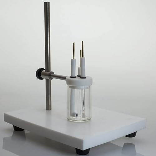 Elektrodställ Elektrolytiskt cellset - 30 ml med 3 elektrodhål for effektiv elektrolys(100ml)