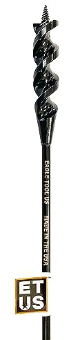 Eagle Werkzeug uns ea37518 Schlangenbohrer Stil Flex Installer Bit für Holz, 3/40,6 cm Schaft Durchmesser, 3/20,3 cm Kopf Durchmesser x 45,7 cm Länge, 3/4 in., 1
