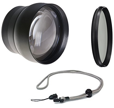 Digital Nc Canon PowerShot SX420 is 2.2 High Definition Super Telephoto Lens (Includes Lens/Filter Adapter) + CPL Filter + Lanyard Strap