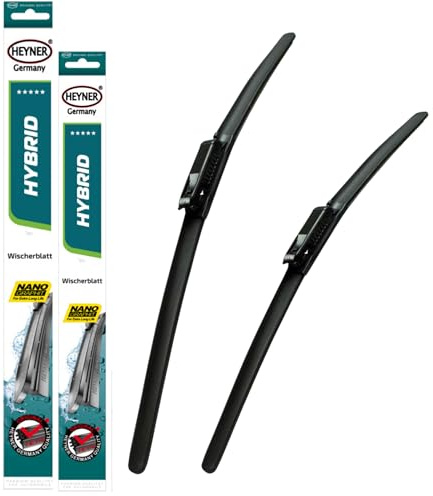 HEYNER Hybrid Windscreen Wiper Blades Fits: Dacia Duster 2018-2024 HH2220BL
