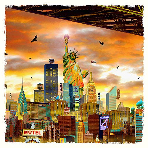 International Graphics Fertigbild - KRIEF, Yves - ''Statue of Liberty'' - 30 x 30 cm - Direktdruck auf Acryl