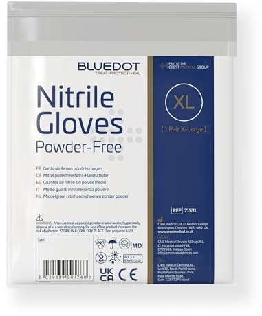 Blue Dot Nitril-Handschuhe, puderfrei, Größe XL