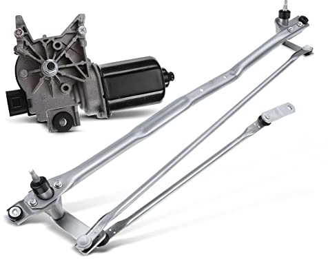A-Premium Front Windshield Wiper Motor and Linkage Assembly Compatible with Cadillac, Chevy & GMC Vehicles - Silverado 1500/2500/3500/1500 HD/2500 HD, Sierra 1500/2500/3500/1500 HD, Yukon, Tahoe