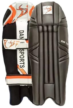 DS WICKET KEEPER PADS BLACK