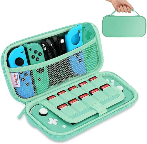 Étui de transport compatible avec Nintendo Switch Lite, sac portable Nintendo Switch Lite pour Switch Lite avec rangement