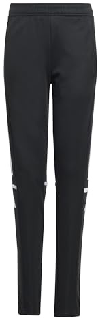 adidas Unisex Kids Squadra25 Training Kids Pants, Black/White, 11-12 Years