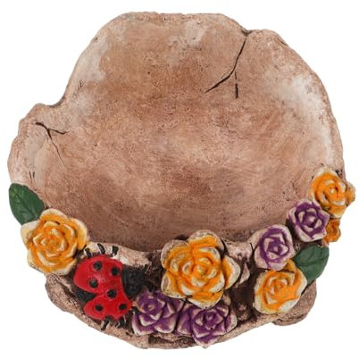 PHENOFICE Cement Pflanztopf Für Sukkulenten Vintage Blumenpot Für Garten Innenräume Robuster Pflanztopf Im Retro-Design Kreative Deko-Idee Für Pflanzenliebhaber Langlebig Stilvoll