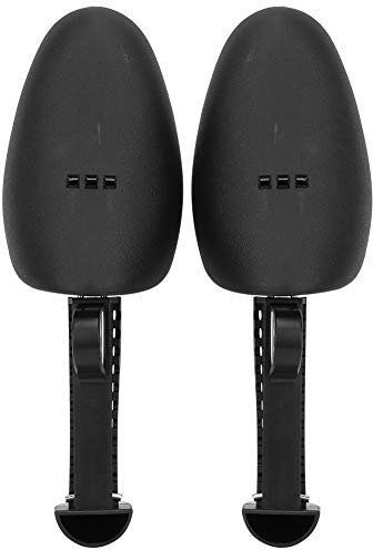 Jwthee Árbol de zapatos para tenis, 1 par de ensanchadores de zapatos de plástico, ajustable, soporte para botas, soporte expandible, soporte de árbol, expansor, moldeador para hombres y mujeres,