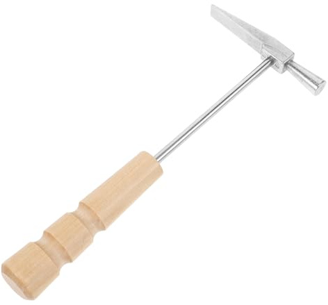 minkissy Kalimba Stimmhammer aus und Holz Tragbarer Tuner für Präzises für Kalimba und Andere Musikinstrumente
