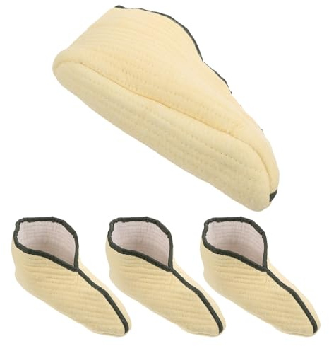 CHICAMPERA 2 Pares de Calcetines Forro Interior Cálido y Acolchado Térmicos de Lana para Botas de Esquí y Nieve para Pesca y Deportes al Aire Libre