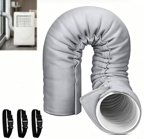 Manchon Isolant Tuyau Clim 150x53cm Housse Protection Anti-Chaleur | Idéal pour maison bureau