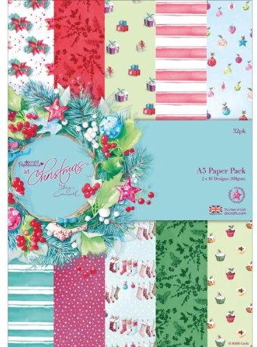 Papermania 32 Blatt at Christmas A5 Papier