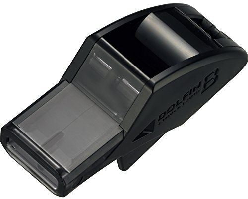MOLTEN Basket Ball Referee Whistle RA0080-K DOLFIN B Black from Japan