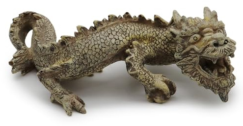 CROCI Chinesischer Drache Horizontal Aquarium Ornaments, kleine