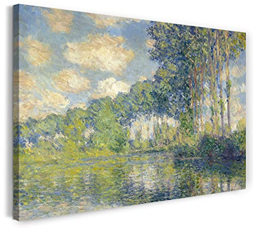 Printed Paintings Leinwand (120x80cm): Claude Monet - Pappeln an der Epte I