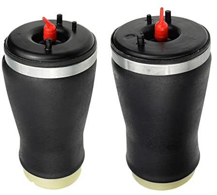 Frankberg 2x Fuelle Suspensión Neumática Muelle de Aire Eje Trasero Izquierdo Derecho Compatible con X5 E53 3.0D 3.0i 3.0i 4.6is 4.6is 2000-2006 Sustituir# 37126750356