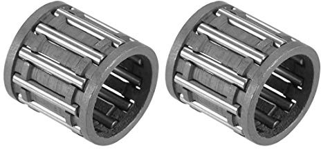 sourcing map 2 stycken nållager K101313 nålrullar burkonstruktion 10 mm hål 13 mm ytterdiam. 13 mm bredd