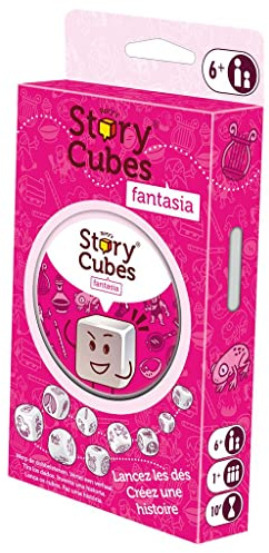 Zygomatic Story Cubes: Fantasie, Würfelspiel zum Geschichtenerzählen, Kreativität, ab 6 Jahren, ab 1 Spieler, 10 Minuten pro Spiel, mehrsprachig (evtl. Nicht in Deutscher Sprache)
