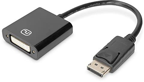 DIGITUS Assmann Adattatore attivo/Convertitore DisplayPort, da DP a DVI