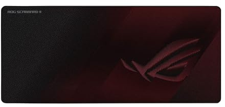 ASUS ROG Strix Scabbard II Gaming mouse pad Black,Red