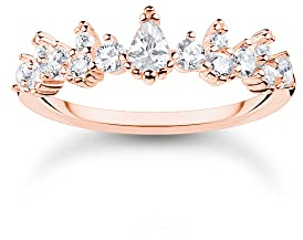 THOMAS SABO Damen Ring Eiskristalle