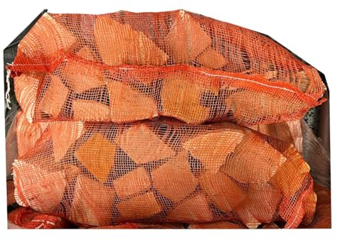 Celtic Timber Kiln-Dried Firewood Logs w/ 10-20% Moisture Content for Wood Stoves & Open Fires - Clean Burning for Home Heating - Softwood Logs – Available in 16kg Nets, 1 x 180kg bulk bags