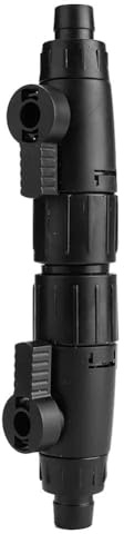 Aquarium Schlauchventil Schlauch Ventil Schlauchverbinder Anschluss 2 Stück 12mm Aquarium Wasser durchfluss regelventil Rohranschluss Adapter