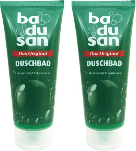 Badusan Duschbad Original 2er Pack (2x200 ml) – Pflegendes Duschgel mit klassischem Duft – Hautfreundliche Reinigung – Made in Germany (2)