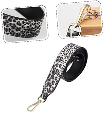 Amosfun Taschen-schultergurt Leopardenband Cross-body-gurt Schultertaschen-zubehör Aus Pu-material Mit Schnallendesign