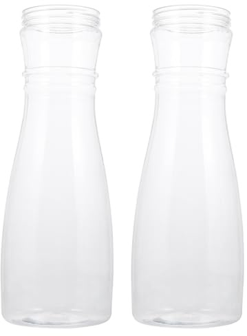 Amosfun Lot De 2 Vases en Plastique pour Emballage Bouquet De Fleurs Conteneur D’Arrangement Floral Vase De Bureau Décoration D’Intérieur pour Fleuriste Et Maison 10.24in